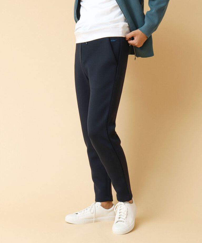 NOLLEY'S goodman「クジラ刺繍ダンボールニット イージーパンツ 24AW」|チノ|