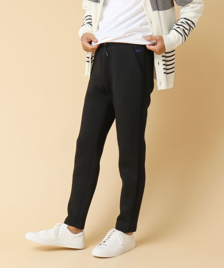 NOLLEY'S goodman「クジラ刺繍ダンボールニット イージーパンツ 24AW」|チノ|