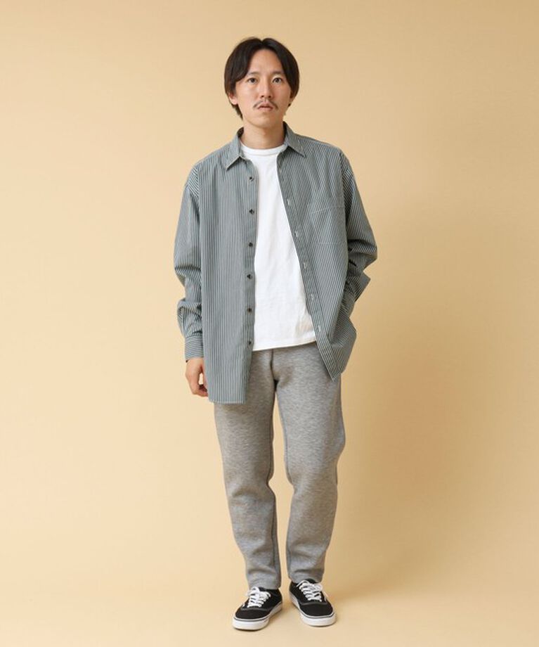 NOLLEY'S goodman「クジラ刺繍ダンボールニット イージーパンツ 24AW」|チノ|