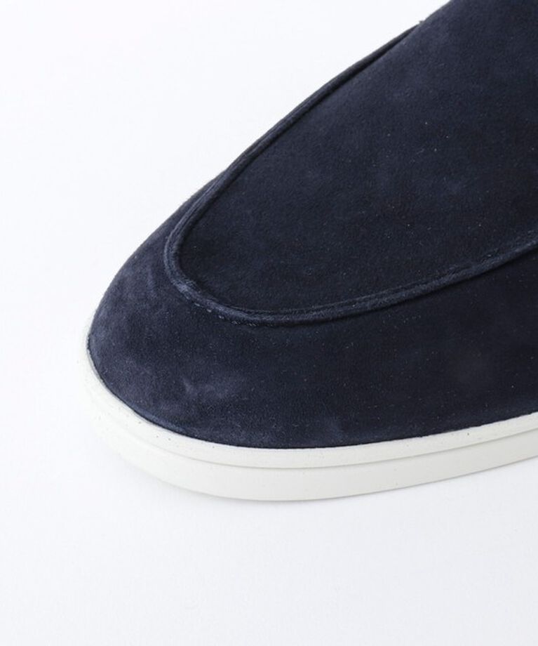 NOLLEY'S goodman「【HERNO/ヘルノ】モノグラム スエード ローファー 25SS」|モカシン|