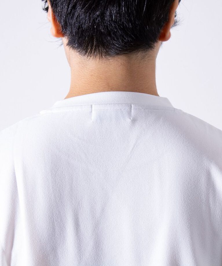GLOSTER「【GLOSTER/グロスター】フレンチブルドッグ刺繍 カットジョーゼット長袖Tシャツ ワンポイント」|Tシャツ・カットソー|