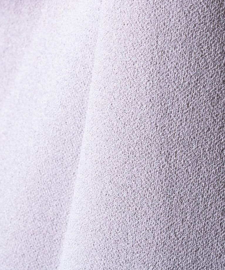 GLOSTER「【GLOSTER/グロスター】フレンチブルドッグ刺繍 カットジョーゼット長袖Tシャツ ワンポイント」|Tシャツ・カットソー|