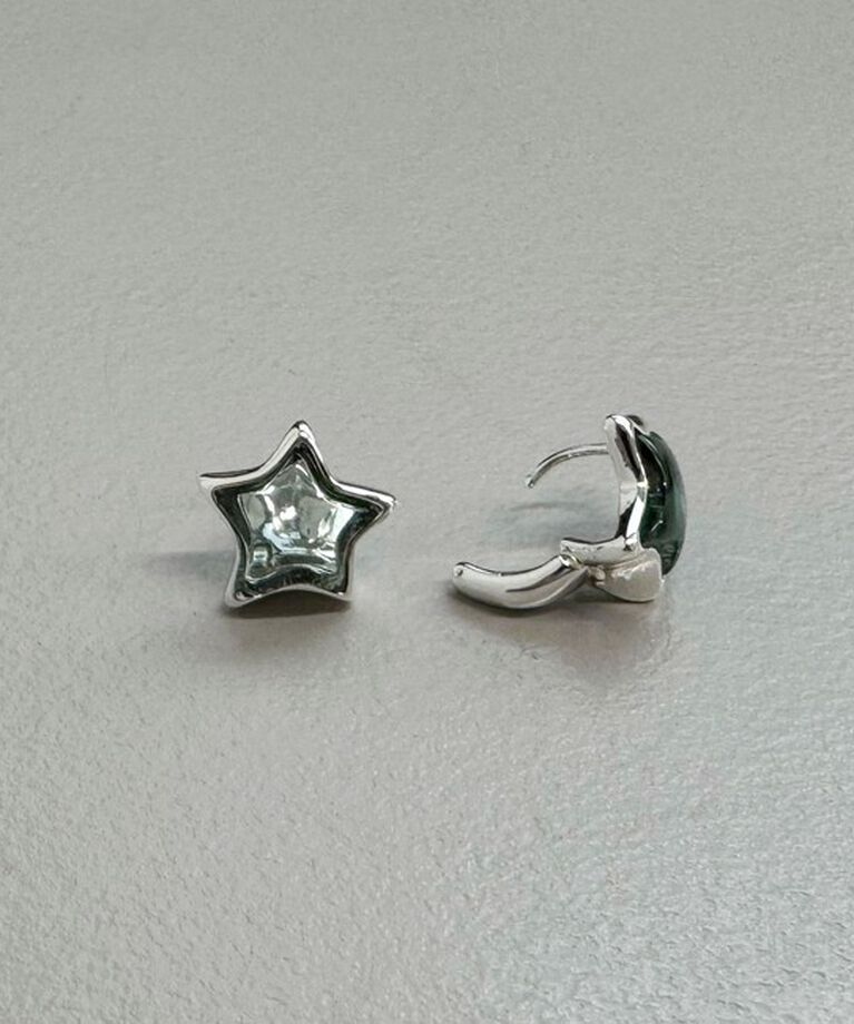 fredy emue「クリアスターワンタッチピアス」|ピアス|