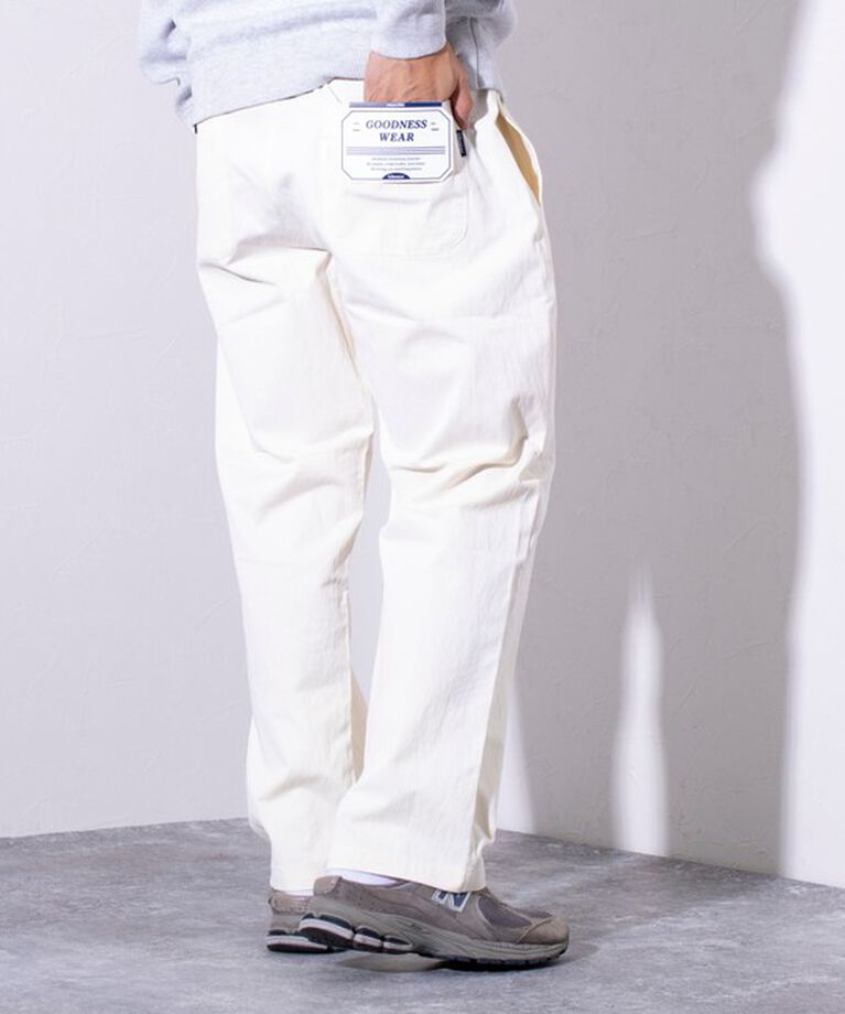 GLOSTER「【GLOSTER/グロスター】GOODNESS  イージーパンツ シェフパンツ UNISEX」|チノ|