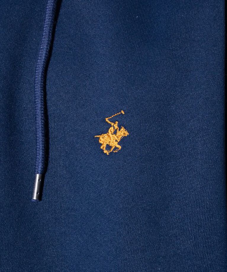 GLOSTER「【BEVERLY HILLS POLO CLUB】ジップアップ パーカー フーディ ワンポイント刺繍」|パーカー|
