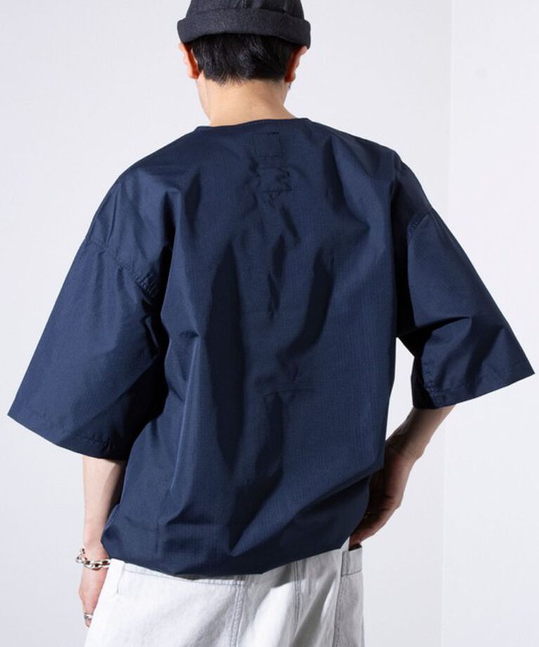 GLOSTER「【TAION/タイオン】ミリタリー Ripstop ヘンリーネック 半袖Tシャツ」|Tシャツ・カットソー|