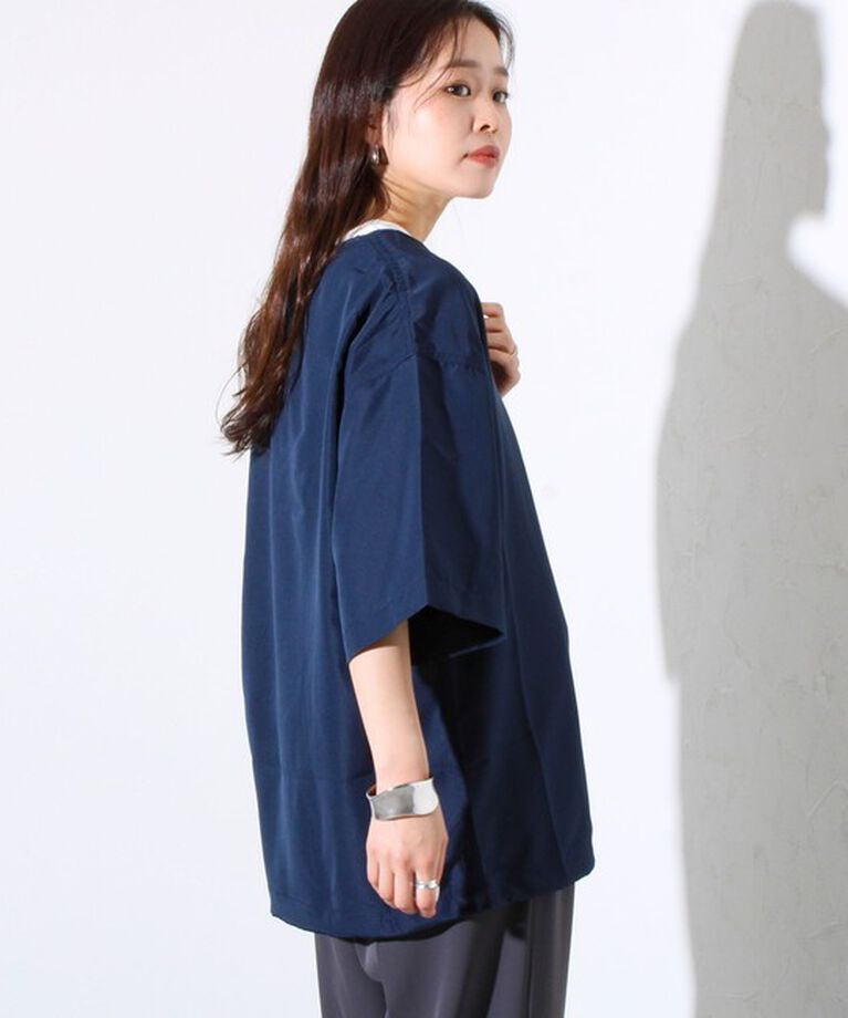 GLOSTER「【TAION/タイオン】別注 ミリタリー Ripstop ヘンリーネック 半袖Tシャツ ユニセックス」|Tシャツ・カットソー|