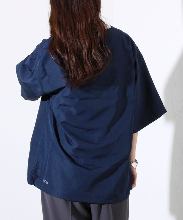 GLOSTER「【TAION/タイオン】別注 ミリタリー Ripstop ヘンリーネック 半袖Tシャツ ユニセックス」|Tシャツ・カットソー|