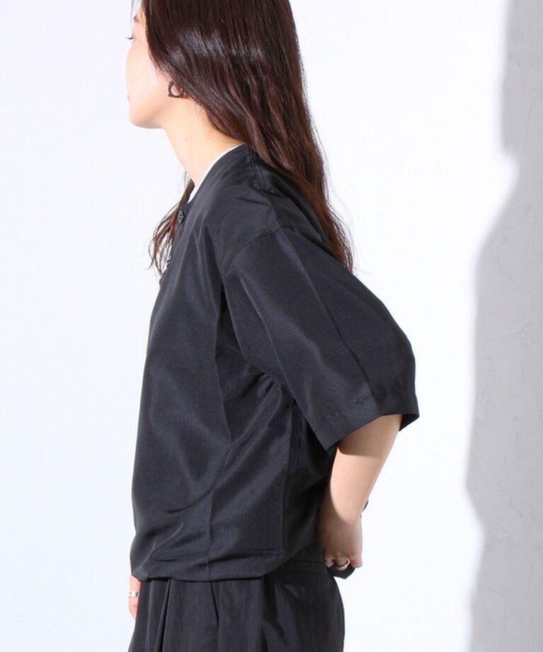 GLOSTER「【TAION/タイオン】別注 ミリタリー Ripstop ヘンリーネック 半袖Tシャツ ユニセックス」|Tシャツ・カットソー|