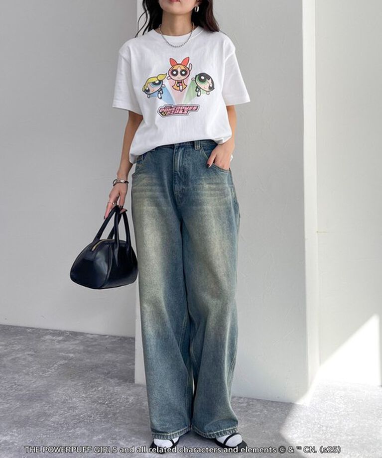 fredy emue「【GOOD ROCK SPEED/グッドロックスピード】POWER PUFF GIRLS半袖Tシャツ」|Tシャツ・カットソー|