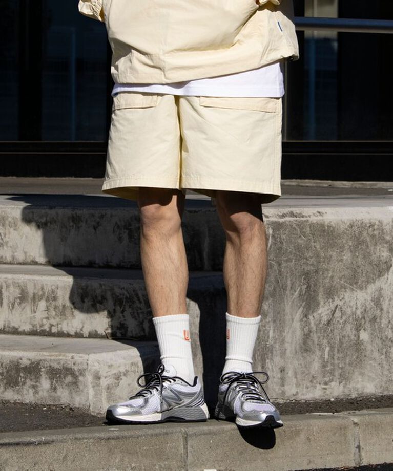 GLOSTER「【Jack Purcell/ジャックパーセル】コットンナイロン ショートパンツ ショーツ」|その他|アイボリー