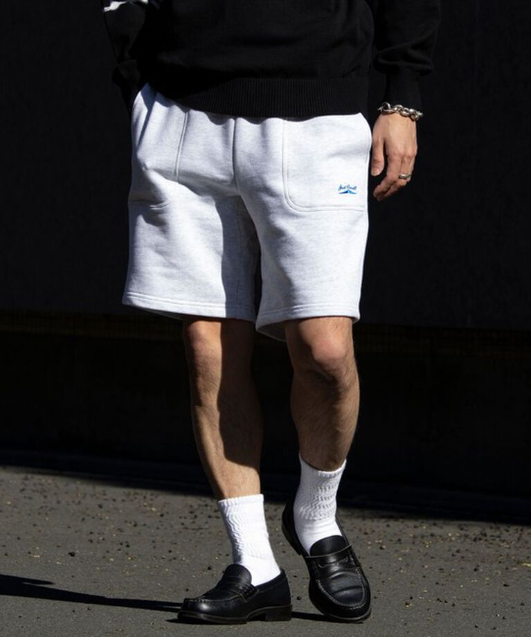 GLOSTER「【Jack Purcell/ジャックパーセル】コーマ裏毛 スウェットハーフパンツ ショートパンツ」|その他|アッシュグレー