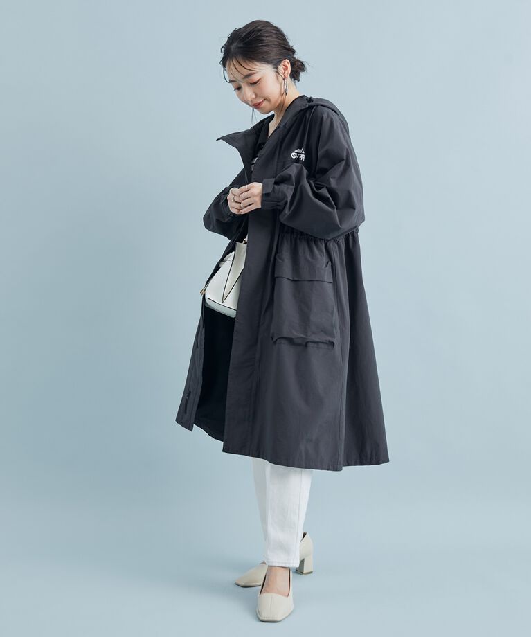 VIS「【OUTDOOR PRODUCTSコラボ】【洗濯可・撥水加工】オーバーサイズロングマウンテンパーカー」|アウトドア|