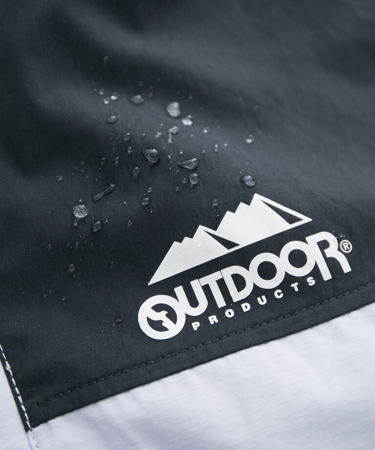 VIS「【OUTDOOR PRODUCTSコラボ】【洗濯可・撥水加工】オーバーサイズロングマウンテンパーカー」|アウトドア|