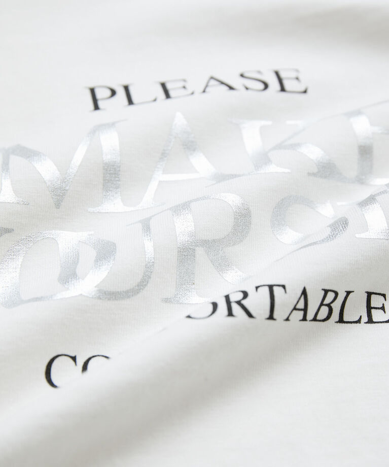 VIS「【洗える】ロゴ＆フォト箔プリントアソートロングTシャツ」|Tシャツ・カットソー|