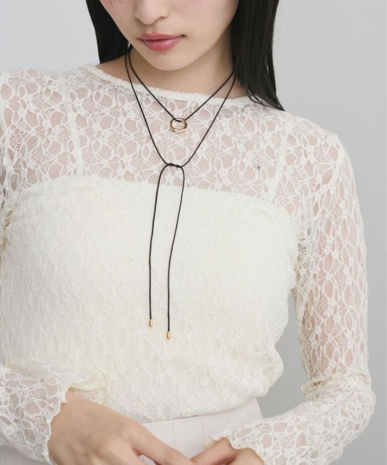 VIS「ニュアンスリングマルチコードネックレス」|ネックレス|ゴールド(90)