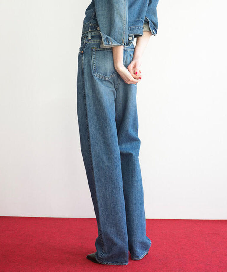  「THE SHINZONE | MARILYN DENIM BLUE WOMEN」|デニム|BLUE