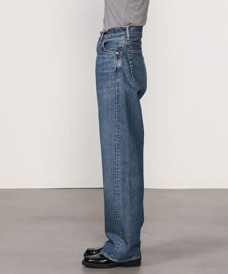  「THE SHINZONE | MARILYN DENIM BLUE WOMEN」|デニム|