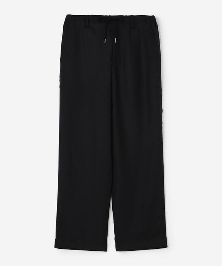 Morris & Sons「MORRIS & SONS | ノープリーツイージーパンツ MEN」|チノ|BLACK