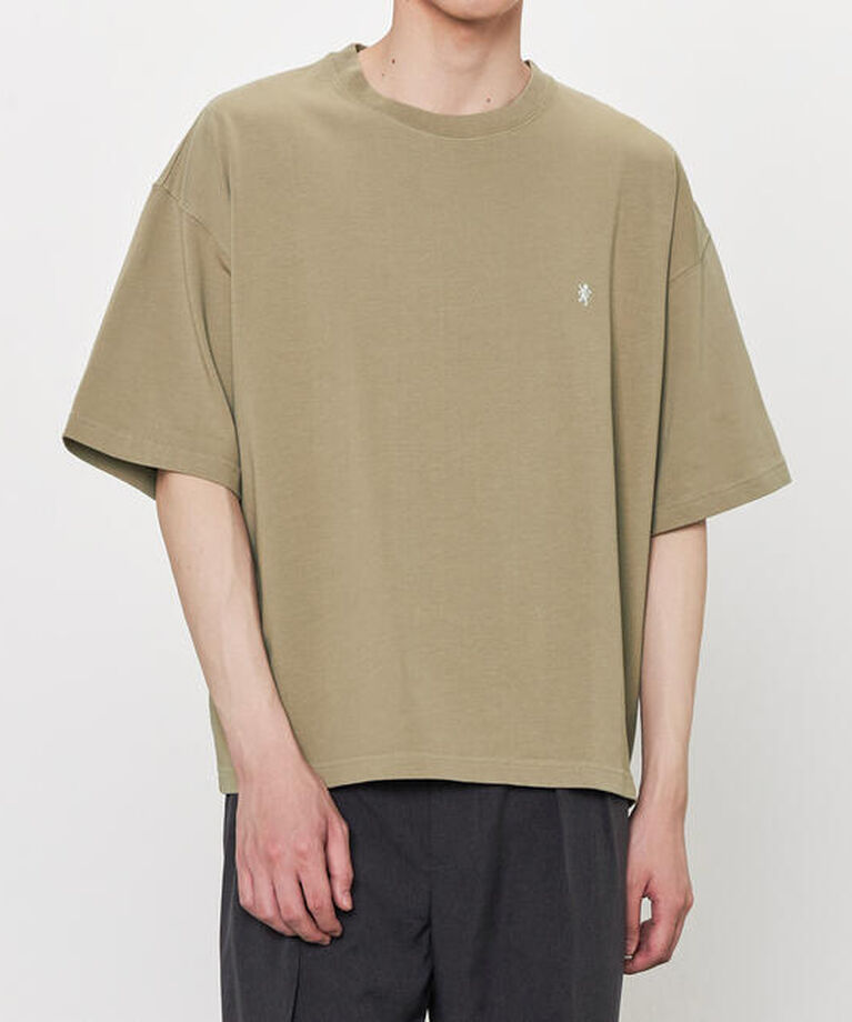 GYMPHLEX「Gymphlex | コットンジャージー クルーネック半袖Tシャツ MEN」|Tシャツ・カットソー|