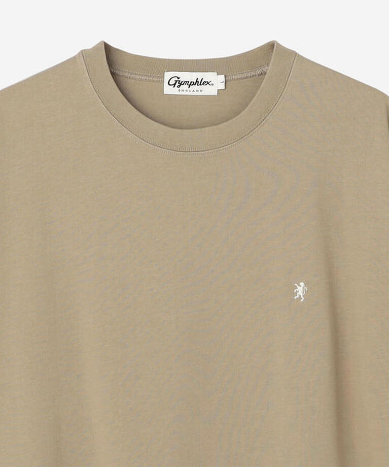 GYMPHLEX「Gymphlex | コットンジャージー クルーネック半袖Tシャツ MEN」|Tシャツ・カットソー|
