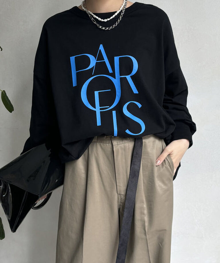  「PARFOIS2wayTEE」|Tシャツ・カットソー|ブラック