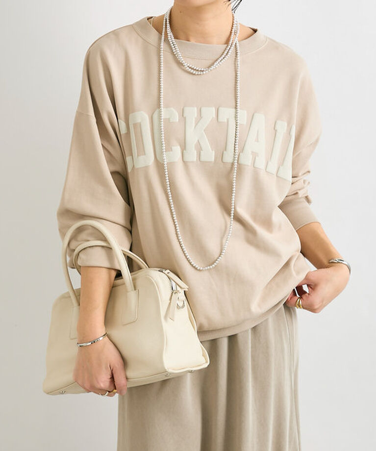  「【ロングシーズン着れる】COCKTAILライトスウェット」|Tシャツ・カットソー|