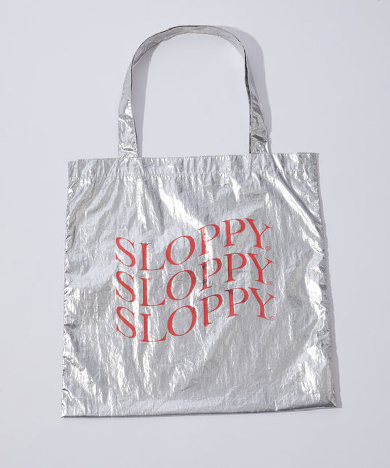  「【SLOPPY/スロッピー】シルバートート」|トートバッグ|レッド
