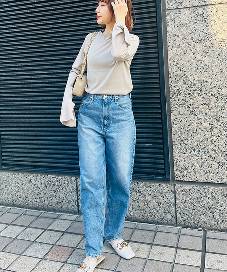 Rouge vif「スリーブスリット ニットプルオーバー」|ニット・セーター|