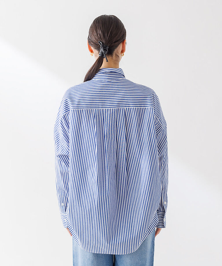 Rouge vif「コットンブロードタックフォルムシャツ」|シャツ・ブラウス|