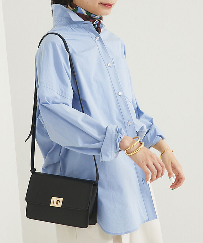 Rouge vif「コットンブロードタックフォルムシャツ」|シャツ・ブラウス|