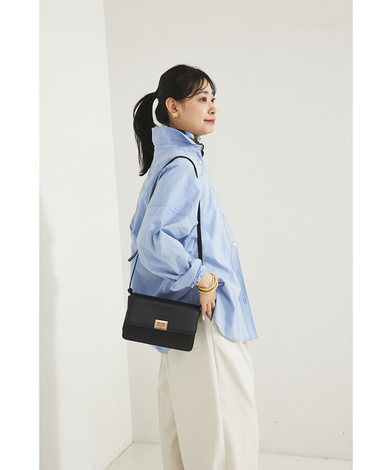 Rouge vif「コットンブロードタックフォルムシャツ」|シャツ・ブラウス|