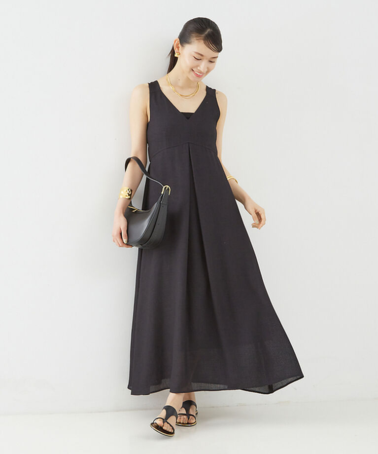 Rouge vif「リニーライトメッシュワンピース」|ワンピース|