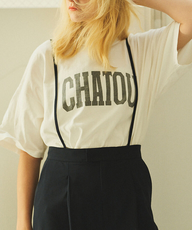 Rouge vif「【REMI RELIEF／レミレリーフ】別注 CHATOU  Tシャツ【予約】」|Tシャツ・カットソー|オフホワイト