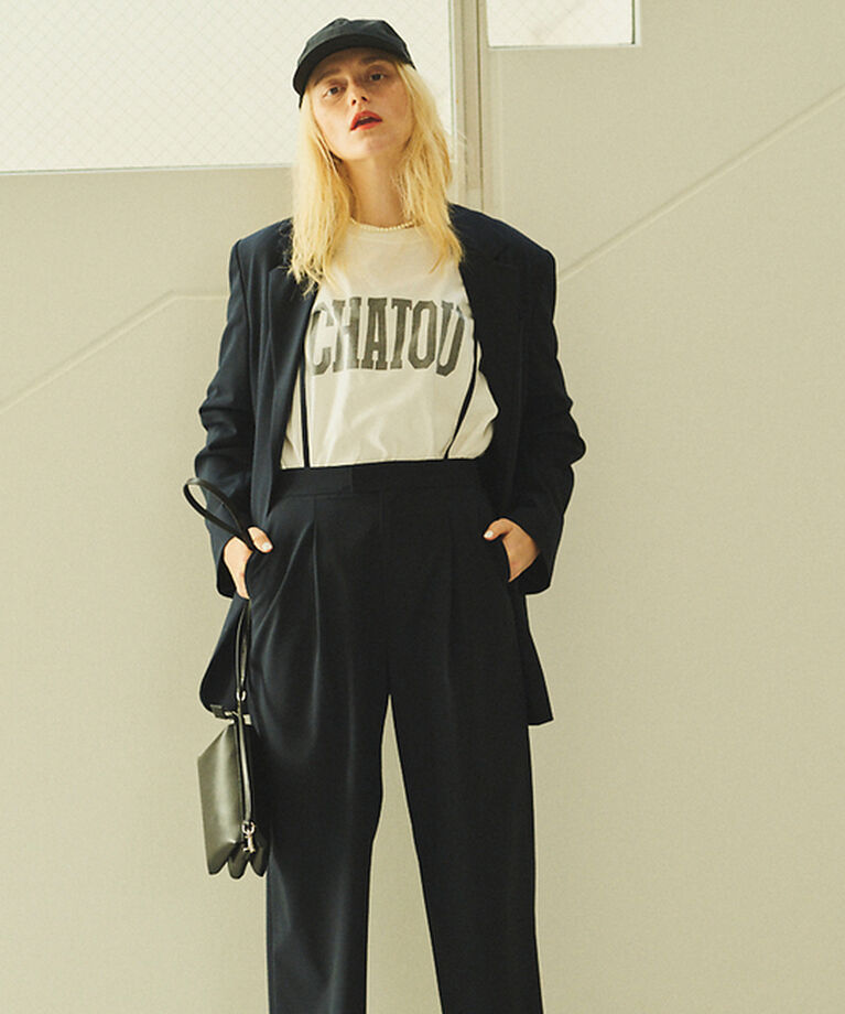 Rouge vif「【REMI RELIEF／レミレリーフ】別注 CHATOU  Tシャツ【予約】」|Tシャツ・カットソー|