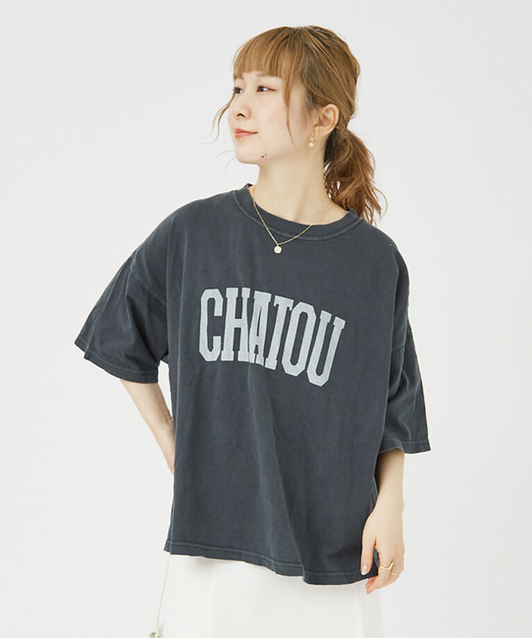 Rouge vif「【REMI RELIEF／レミレリーフ】別注 CHATOU  Tシャツ【予約】」|Tシャツ・カットソー|