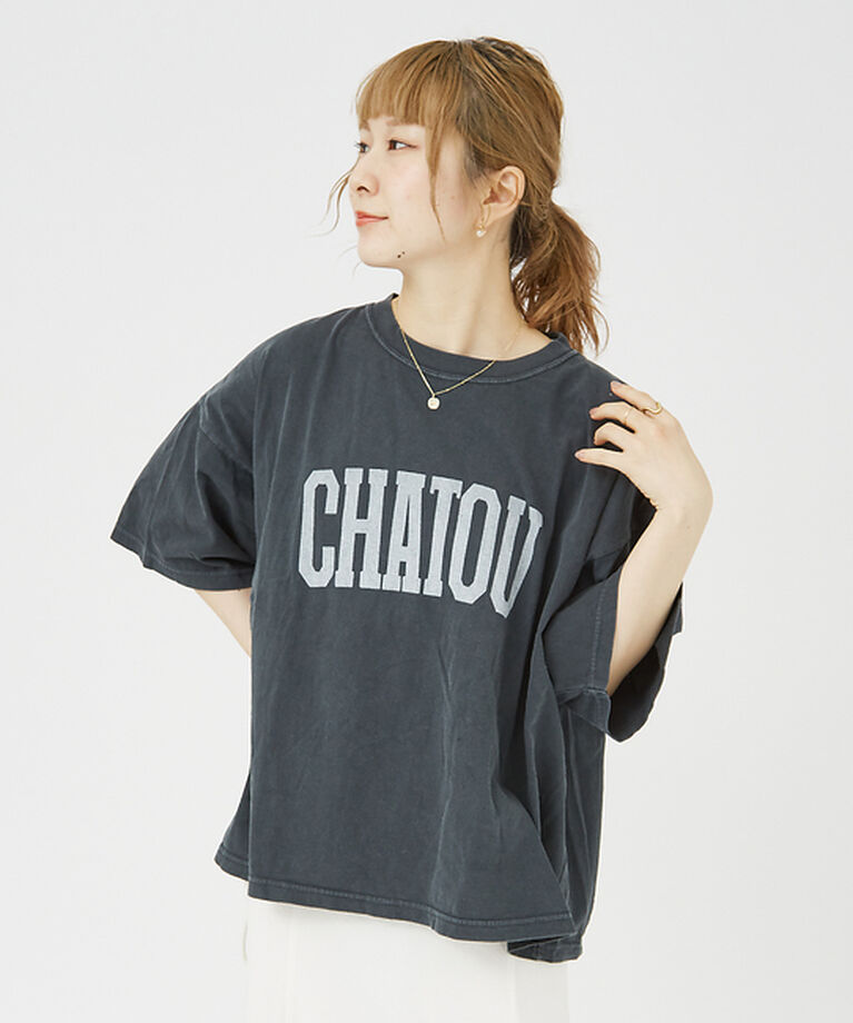 Rouge vif「【REMI RELIEF／レミレリーフ】別注 CHATOU  Tシャツ【予約】」|Tシャツ・カットソー|