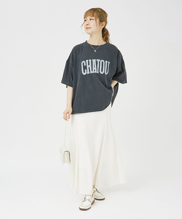 Rouge vif「【REMI RELIEF／レミレリーフ】別注 CHATOU  Tシャツ【予約】」|Tシャツ・カットソー|