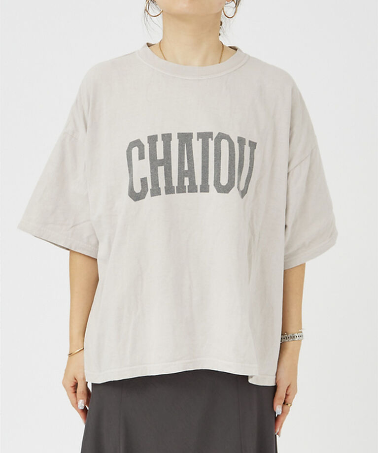 Rouge vif「【REMI RELIEF／レミレリーフ】別注 CHATOU  Tシャツ【予約】」|Tシャツ・カットソー|