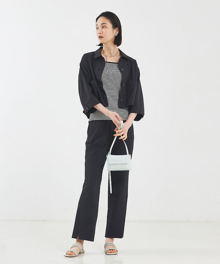 qualite「【セットアップ対応】2WAYストレッチストレートパンツ」|その他|