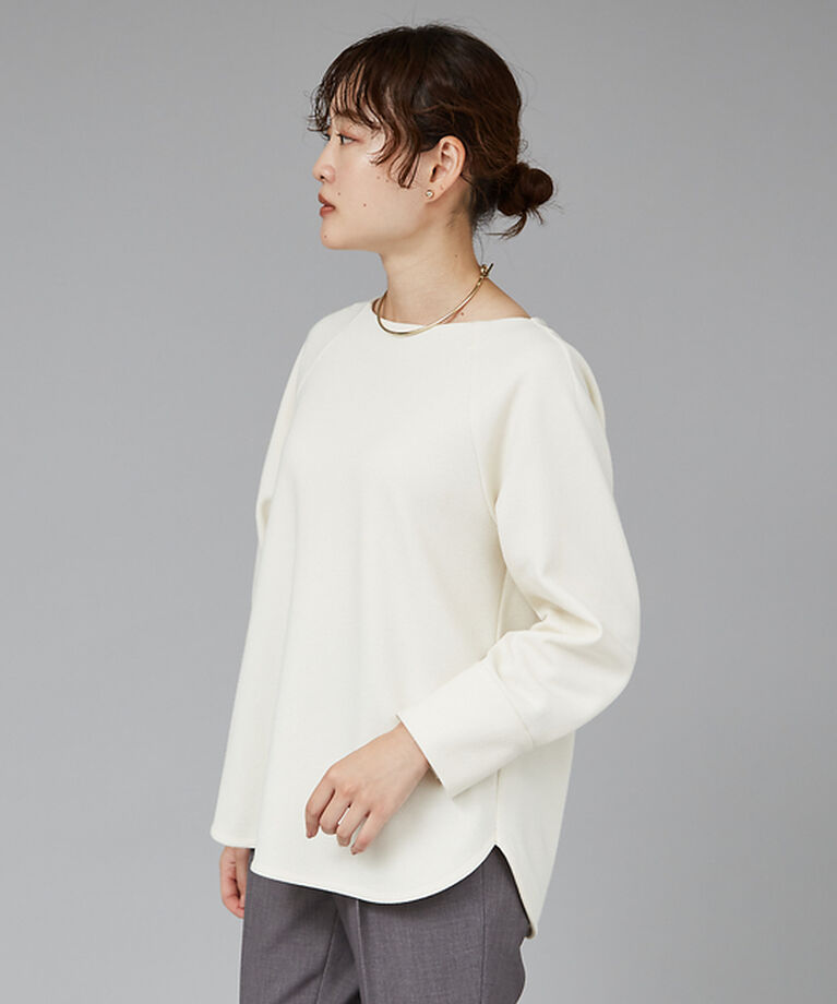 qualite「【セットアップ対応】ダブルクロスブラウス」|シャツ・ブラウス|