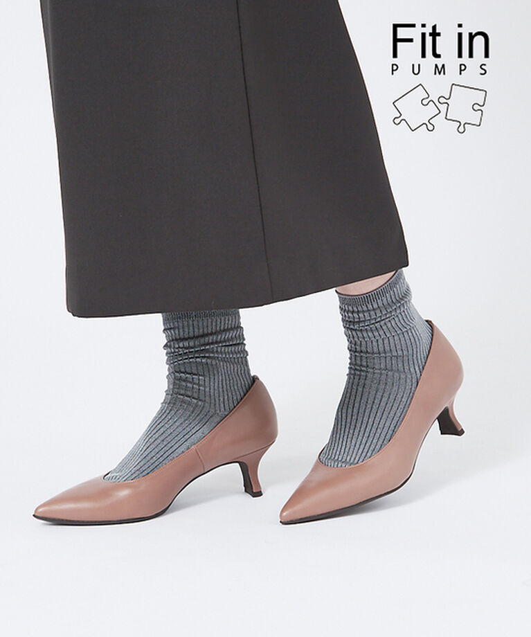 AU BANNISTER「【Fit in PUMPS】プレーンパンプス」|パンプス|スモークピンク