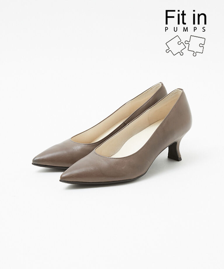AU BANNISTER「【Fit in PUMPS】プレーンパンプス」|パンプス|グレージュ