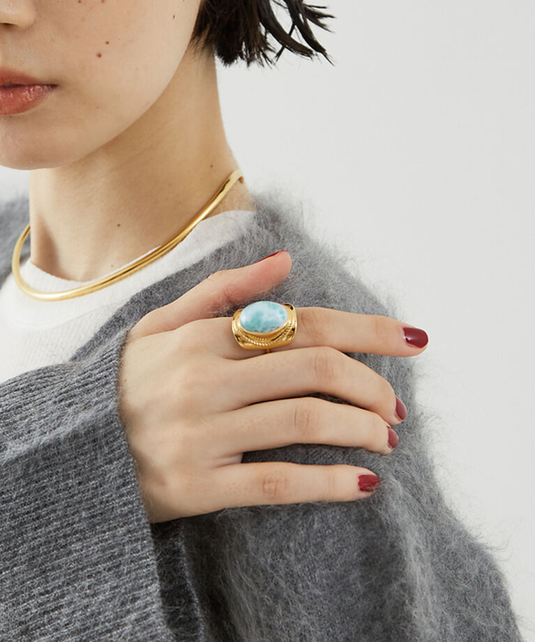 The Store by C' 「【MARIHA】Ｗish Stones リング M／ラリマー」|リング|
