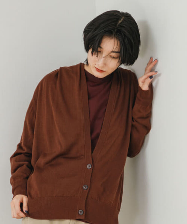LAATO「LAATO WOOL KNIT CARDIGAN」|カーディガン|