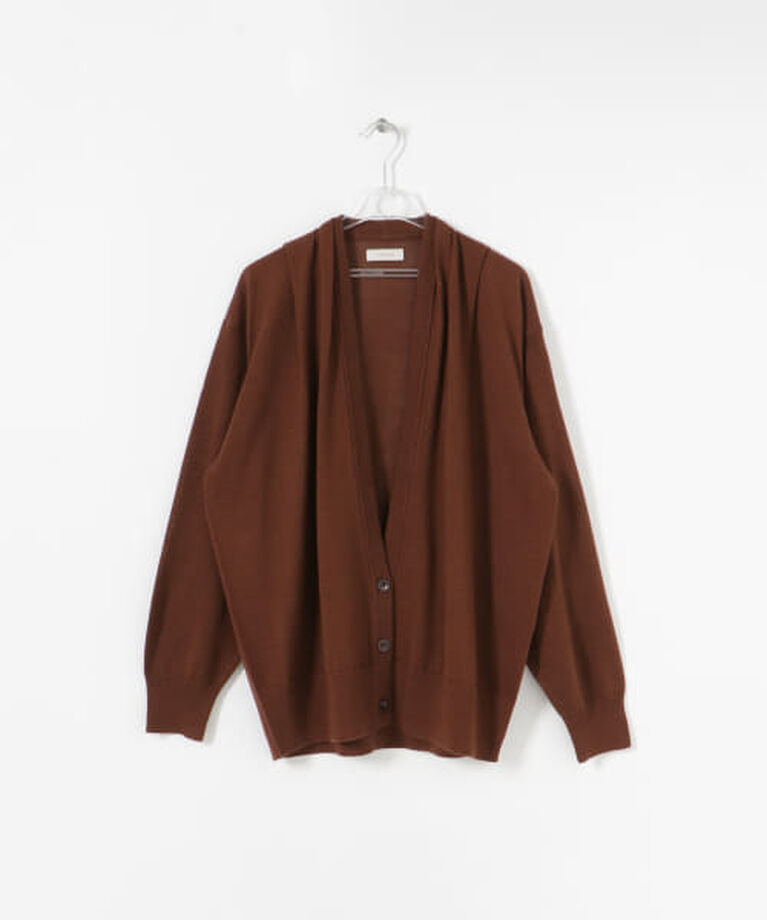 LAATO「LAATO WOOL KNIT CARDIGAN」|カーディガン|クローブ
