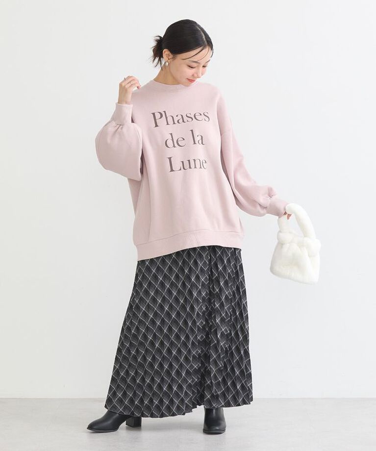 earth music&ecology「Phases de la Luneルーズスウェット」|スウェット・ジャージ|
