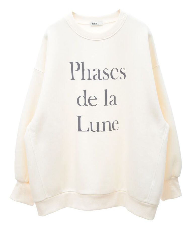 earth music&ecology「Phases de la Luneルーズスウェット」|スウェット・ジャージ|