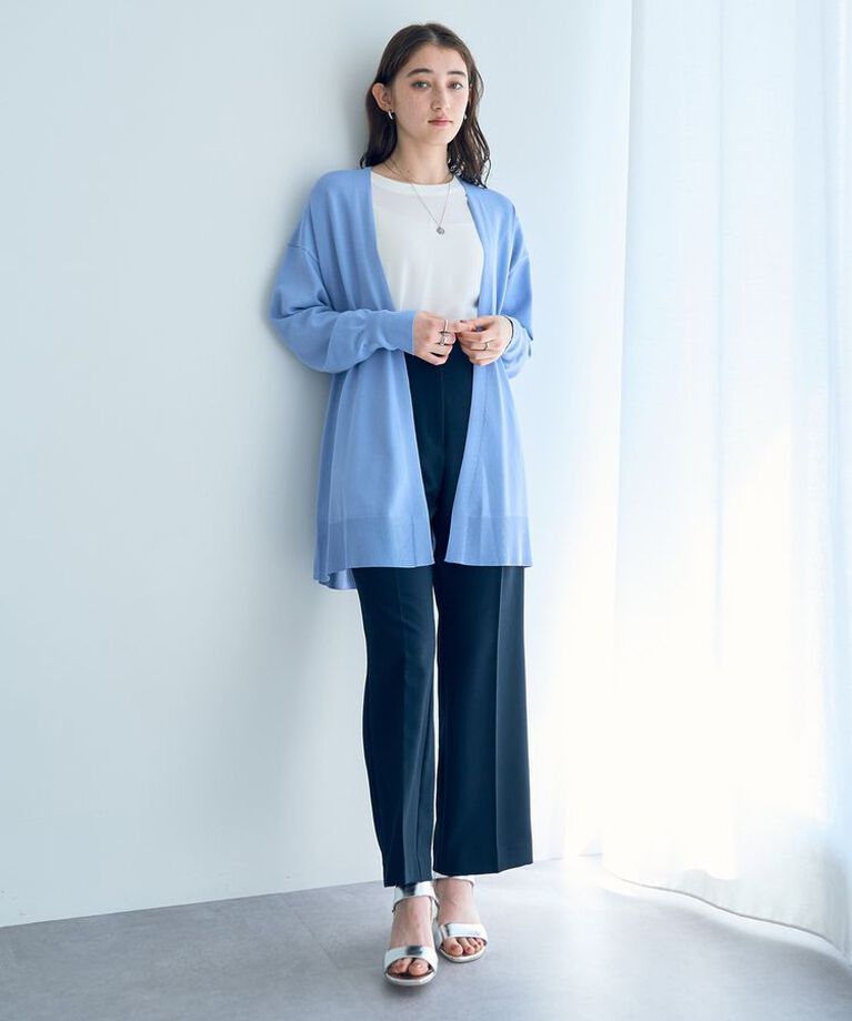 YECCA VECCA「サイドベルテッドハイウエストパンツ」|その他|