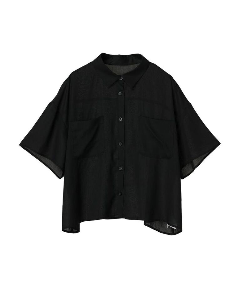 GARAGE OF GOOD CLOTHING「ボイルローンハーフスリーブブラウス」|シャツ・ブラウス|